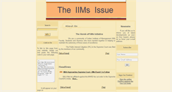 Desktop Screenshot of iim.anoovaconsulting.biz